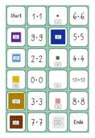 Vorschau - Spiele - Quadratzahlen Dominos - Seite 2