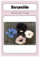 Vorschau - Mal- und Bastelvorlagen - Nähanleitung "Scrunchie" - Deckblatt