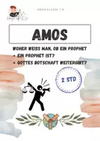 Vorschau - Arbeitsblätter - Echte und unechte Prophetie & Gottes Botschaft | Prophet Amos - Deckblatt