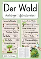Vorschau - Arbeitsblätter - Wald - Aushänge / Tafelmaterialien (3./4./5. Klasse) - Deckblatt