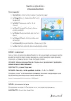 Aperçu - Préparation de séquence / Séquence complète - Saynète Gouttelette - cycle de l'eau - Cycle 2 - Page 1