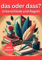 Vorschau - Arbeitsblätter - das oder dass? Arbeitsblatt Klasse 5-6 - Deckblatt