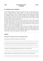 Vorschau - Unterrichtsreihen - Klassenarbeit: Sagen - Seite 1