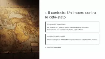 anteprima - Presentazioni / Lavagne - Le Guerre Persiane: Unità Didattica Completa - Pagina 2