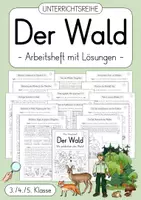 Vorschau - Unterrichtsreihen - Wald - Arbeitsheft / Unterrichtsreihe (3./4./5. Klasse) - Deckblatt
