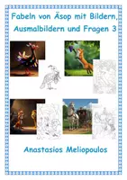 Vorschau - Mal- und Bastelvorlagen - Fabeln von Äsop mit Bildern, Ausmalbildern und Fragen (Teil 3) - Deckblatt
