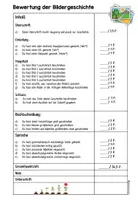 Vorschau - Klassenarbeiten - Bewertungsraster Klassenarbeiten Deutsch Materialpaket - Seite 1