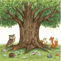 Aperçu - Préparation de séquence / Séquence complète - Saynète Protection de la forêt - Cycle 2 - Page de couverture