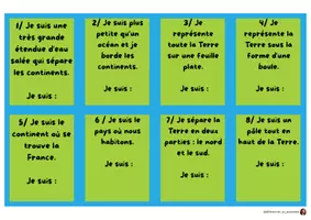 Aperçu - Jeux - Qui suis-je ? Les devinettes du monde - Page 1