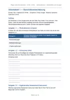 Vorschau - Stundenentwürfe - Unterrichtsentwurf Sturzprophylaxe Pflegeausbildung G-04 - Seite 1