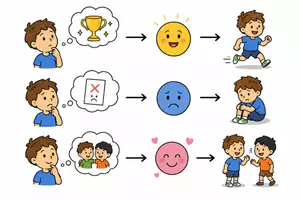 Προεπισκόπηση - Φύλλα εργασίας - Thoughts-Feelings -Behavior! - Σελίδα 1
