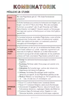 Vorschau - Stundenentwürfe - Materialpaket: Kombinatorik - Unterrichtsreihe, UB-Stunde und Material - Seite 3