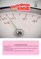 anteprima - Materiale di supporto/inclusione - Equivalenze facili: strumento compensativo per equivalenze - Pagina 1