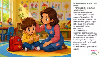 anteprima - Flashcard - LE PAURE DI LUCA E LA MAGIA DELLA SCUOLA PRIMARIA - Pagina 3