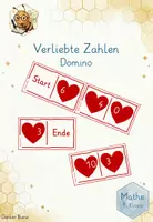 Vorschau - Spiele - Verliebte Zahlen Domino - Zahlzerlegungen der 10 - Deckblatt
