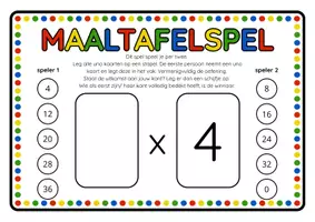 Voorbeeld - Maaltafelspel - Pagina 3