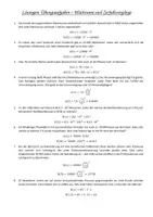 Vorschau - Arbeitsblätter - Sachaufgaben: Wachstum und Zerfall (Exponentialfunktion) - Seite 1