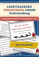 Vorschau - Fördermaterial/Inklusion - Der Atlantik Spezial: Fehlerteufel Lesekarten Großschreibung - Deckblatt