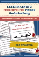 Vorschau - Fördermaterial/Inklusion - Der Atlantik Spezial: Fehlerteufel Lesekarten Großschreibung - Seite 1