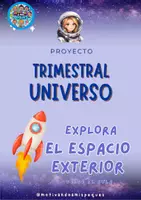 Vista previa - Unidades / Secuencias / Situaciones de Aprendizaje - PROYECTO TRIMESTRAL COMPLETO ABP EL UNIVERSO - página 1