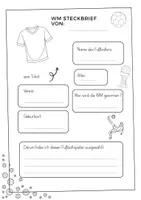 Vorschau - Arbeitsblätter - Fußball WM Steckbrief | Weltmeisterschaft - Seite 2