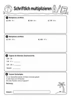 Vorschau - Arbeitsblätter - Wiederholung Mathe Klasse 5 6 - Seite 3