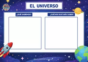 Vista previa - Refuerzo / NEE / Materiales de apoyo - PROYECTO ABP EL UNIVERSO: Pósters Educativos Y DECORACION - página 3