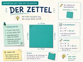 Vorschau - Arbeitsblätter - Geometrie mit dem Zettelkasten - Seite 1