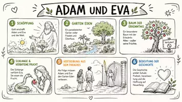 Vorschau - Arbeitsblätter - Lernposter + Arbeitsblatt zum Thema "Adam und Eva" + Onlineübung & MP3 + Mindmap + Infografik - Seite 2