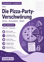 Vorschau - Stundenentwürfe - Breakout Mathe Klasse 5/6: Die Pizza-Party-Verschwörung – Brüche & Dezimalzahlen spielerisch üben - Deckblatt