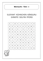 Vorschau - Quiz - 5-Minuten-Kartei - Aufgaben für zwischendurch - Wortsuche Klasse 1-4 - Seite 3