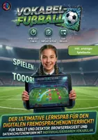 Vorschau - Arbeitsblätter - Vokabel-Fußball für den digitalen Fremdsprachenunterricht - Deckblatt