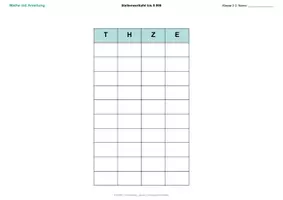 Vorschau - Arbeitsblätter - Stellenwerttafel bis 9.999 – Tausender, Hunderter, Zehner, Einer | Klasse 2–3 - Deckblatt