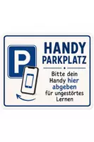 Vorschau - Poster - Handy Parkplatz fürs Klassenzimmer – Schild für die Handygarage - Seite 2