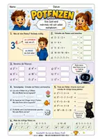 Vorschau - Unterrichtsreihen - POTENZEN POTENZRECHNUNG - MATHE - GRUNDSCHULE - qlixu - Seite 2
