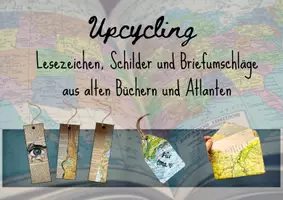 Vorschau - Arbeitsblätter - Upcycling – Lesezeichen und Briefumschläge aus Büchern - Seite 1
