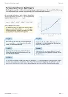 Vorschau - Arbeitsblätter - Analysis Anwendung (4. Grad): Karosserieprofil eines Sportwagens - Seite 1