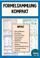 Vorschau - Fördermaterial/Inklusion - Formelsammlung Kompakt Basis-Niveau Sekundarstufe I - Deckblatt