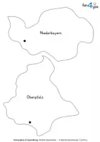Vorschau - Stationenlernen - Bayern - Puzzle (mit Regierungsbezirken) - Seite 2