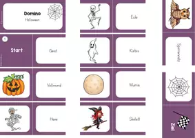 Vorschau - Spiele - Lesedominos - Materialpaket Freiarbeit Kl.1/2 - Seite 3