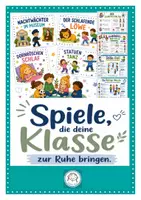 Vorschau - Spiele - Ruhespiele und Konzentrationsspiele für die Grundschule - Deckblatt