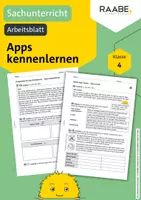 Vorschau - Arbeitsblätter - Arbeitsblatt: Apps kennenlernen - Deckblatt