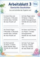 Vorschau - Arbeitsblätter - Sachaufgaben bis 20 Klasse 1 | Mathematik | 5 Arbeitsblätter als PDF - Seite 3