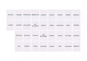 Vorschau - Spiele - Nomen / Verben / Adjektive mit Präpositionen - Brettspiel (B2) - Seite 1