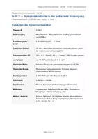 Vorschau - Stundenentwürfe - Unterrichtsentwurf Symptomkontrolle Pflegeausbildung G-08 - Deckblatt