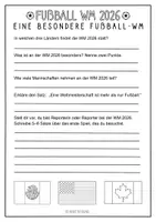 Vorschau - Arbeitsblätter - Fußball WM 2026 - Lesetexte & Textverständnis Aufgaben - Seite 2