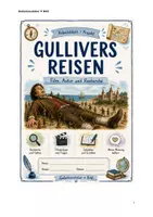 Vorschau - Arbeitsblätter - Gullivers Reisen - Deckblatt