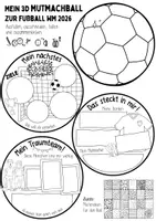 Vorschau - Arbeitsblätter - Fußball WM 2026 - Kreativpaket Grundschule Klasse 1–5 - Seite 3
