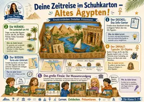 Vorschau - Stundenentwürfe - Geschichte: Zeitreise im Schuhkarton Altes Ägypten - Seite 1