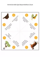 Vorschau - Spiele - Himmel & Hölle mit Bauernhoftieren - auch für Homeschooling - Seite 2